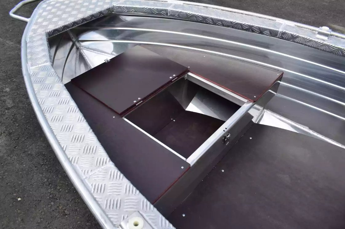 Алюминиевая лодка Wyatboat-390Р Увеличенный борт в Первоуральске