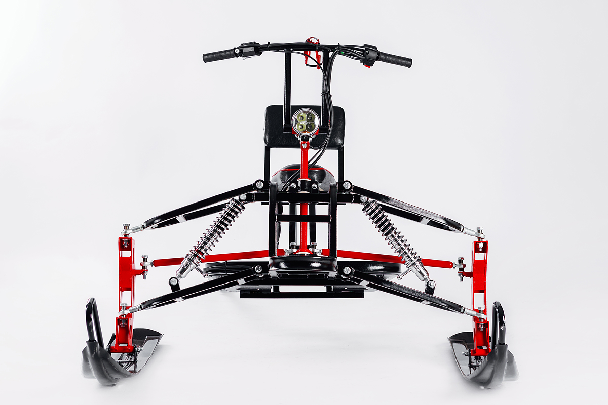 Лыжный модуль IKUDZO с подогревом ручек металлические лыжи в Первоуральске