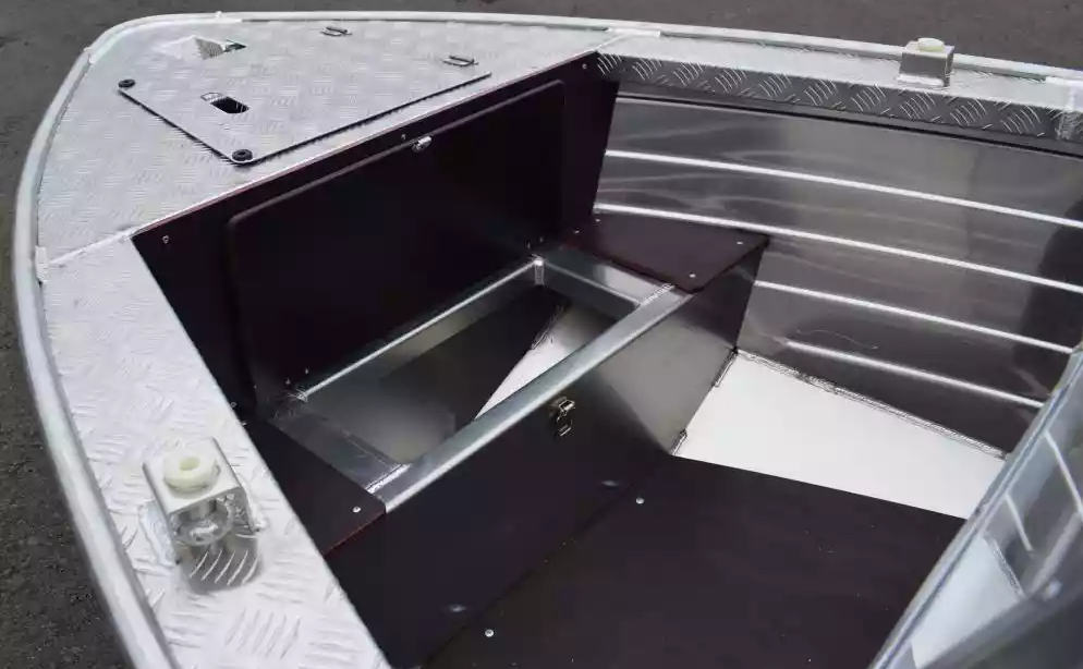 Алюминиевая лодка Wyatboat-390 DCM Увеличенный борт в Первоуральске