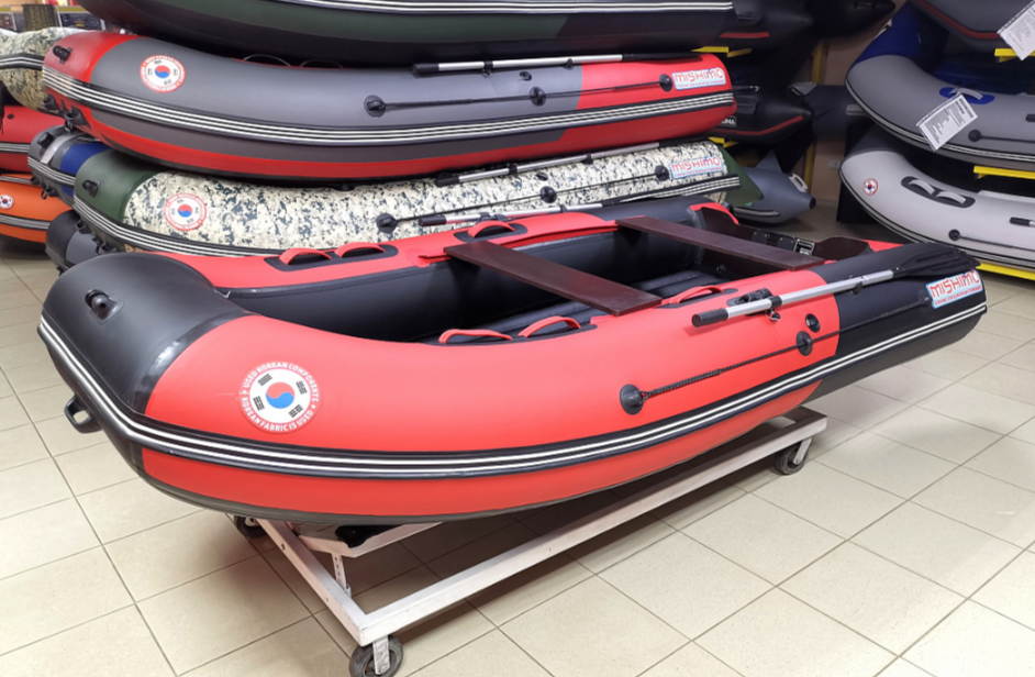 КОМПЛЕКТ Лодка MISHIMO PRO 350 + ЛОДОЧНЫЙ МОТОР MARLIN MP 9.9 (20) AMHS PRO в Первоуральске