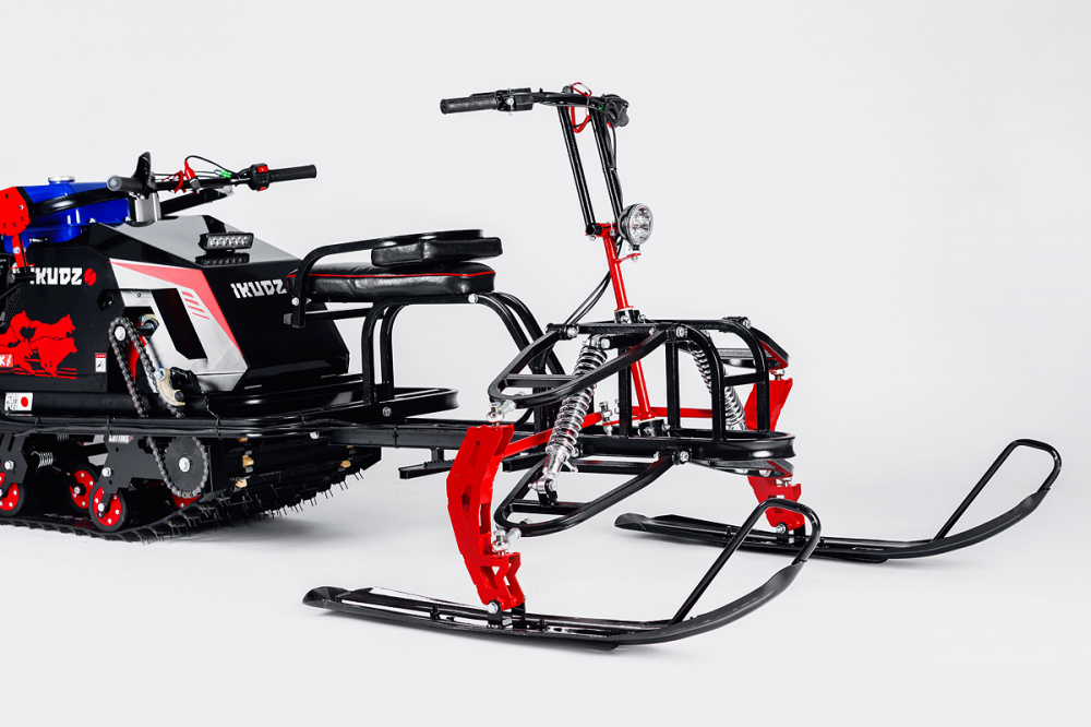 Лыжный модуль IKUDZO с подогревом ручек металлические лыжи в Первоуральске