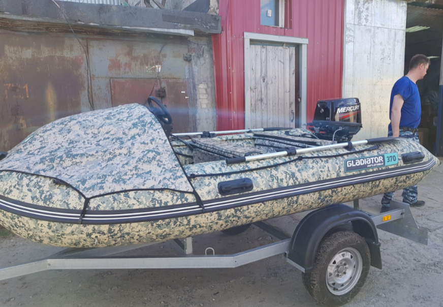 НАДУВНАЯ ЛОДКА GLADIATOR C370AL в Первоуральске