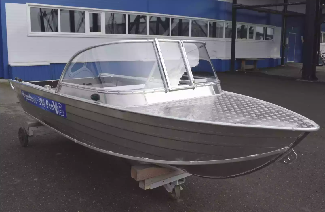 Алюминиевая лодка Wyatboat-390 Pro в Первоуральске