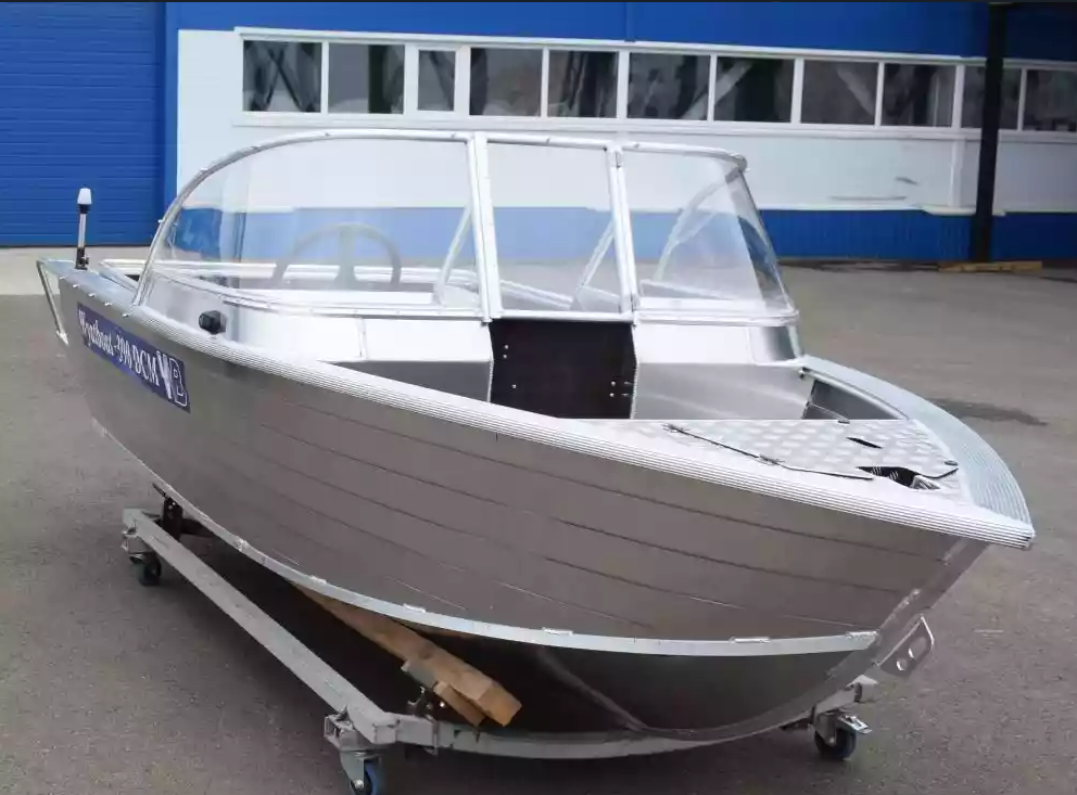 Алюминиевая лодка Wyatboat-390 DCM Увеличенный борт в Первоуральске