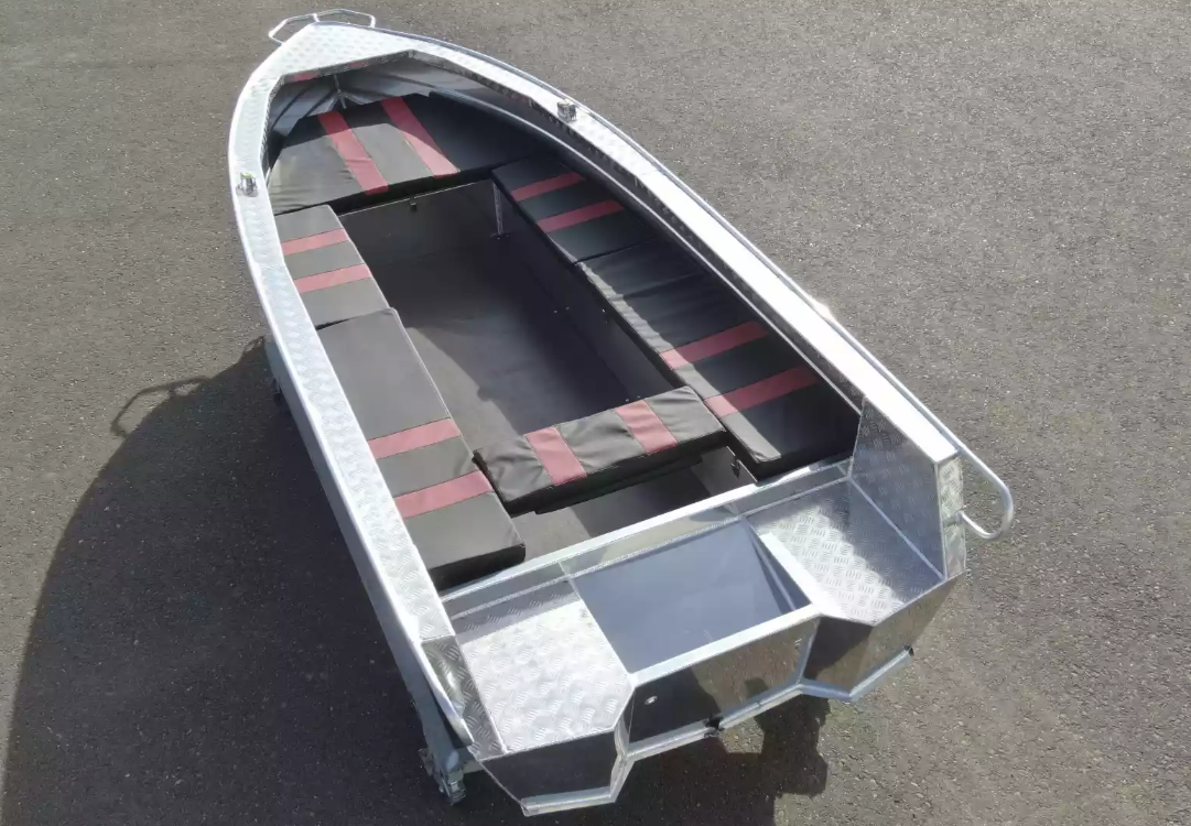 Алюминиевая лодка Wyatboat-390РМ увеличенный борт в Первоуральске