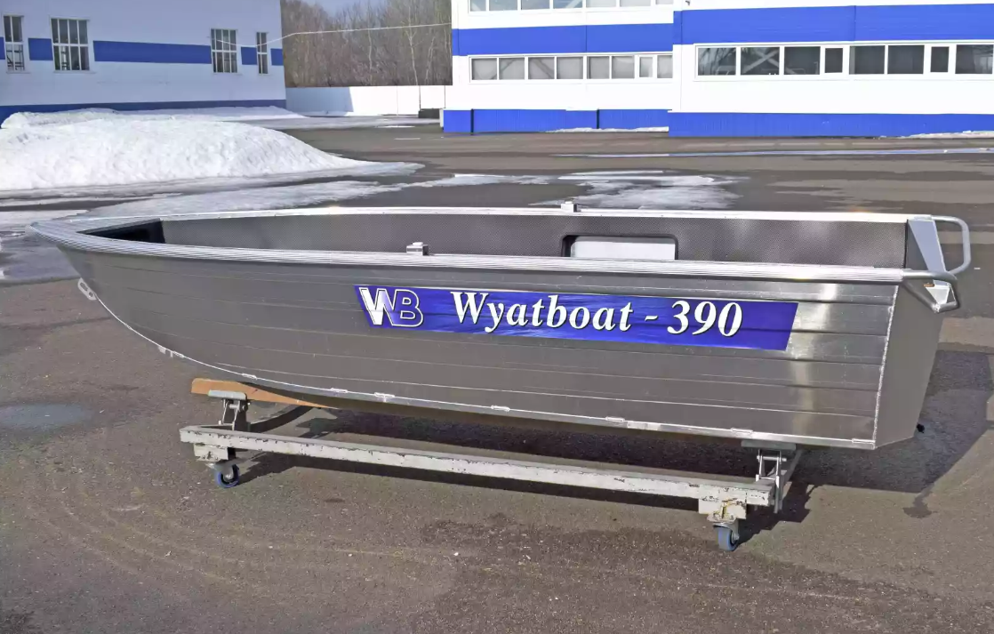 Алюминиевая лодка Wyatboat-390 Р NEW в Первоуральске
