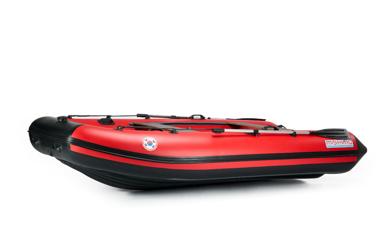 КОМПЛЕКТ ЛОДКА MISHIMO RAPID 380 PRO+ ЛОДОЧНЫЙ МОТОР MARLIN MP 9.9 (20) AMHS PROLINE FORCE в Первоуральске