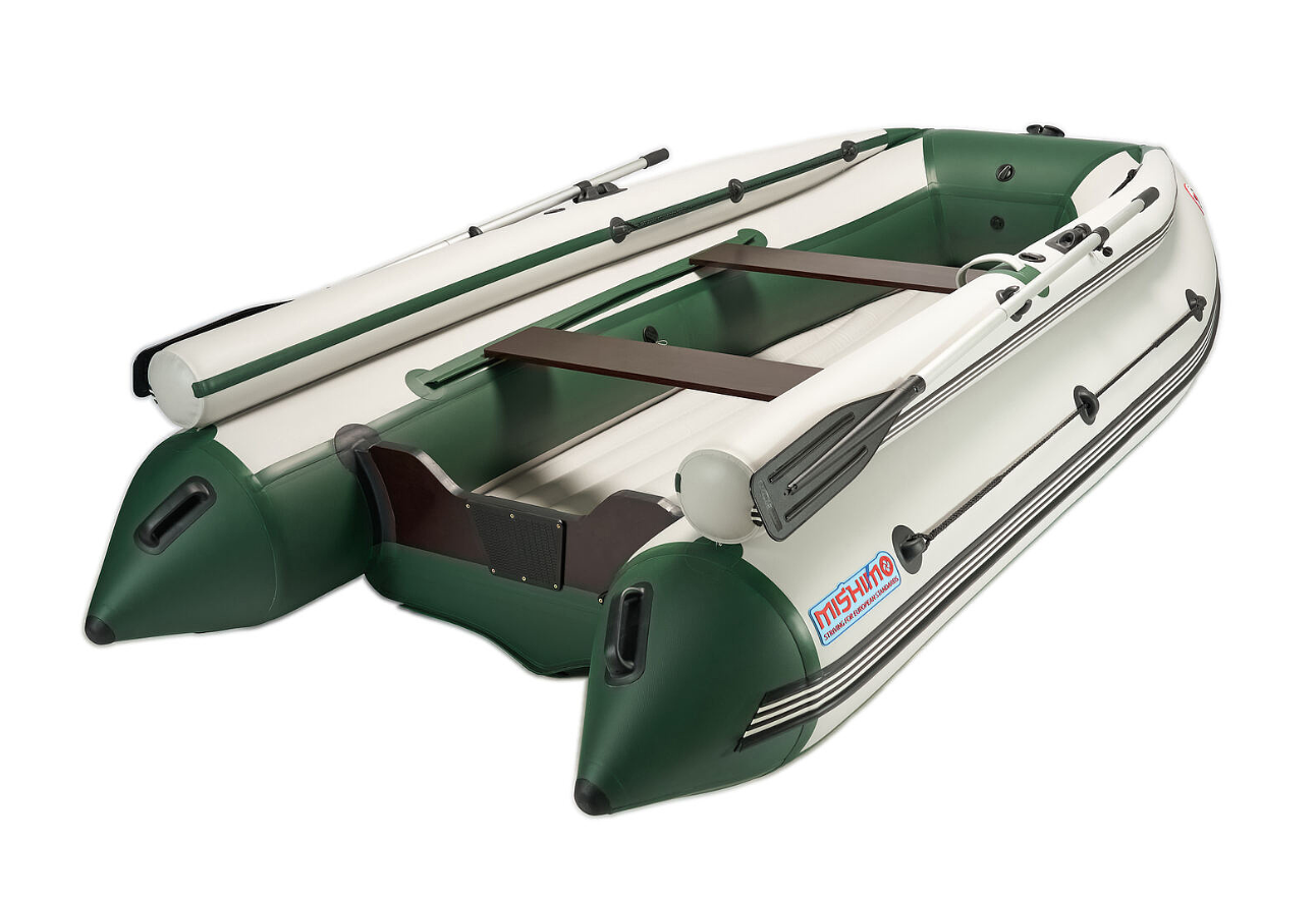 КОМПЛЕКТ ЛОДКА MISHIMO FAMILY LITE 370 + МОТОР MARLIN MP 9.9 AMHS PROLINE FORCE в Первоуральске