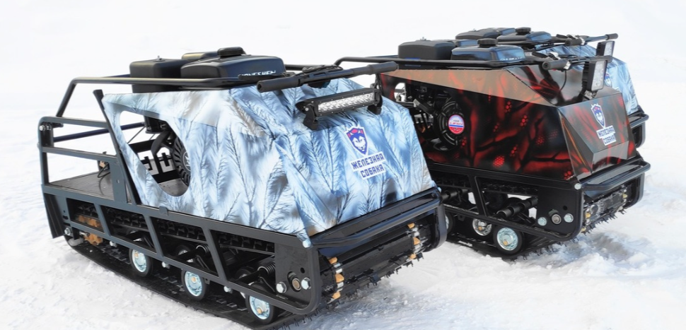 Мотобуксировщик Irondog (Железная собака) M500 20  Камуфляж Охотник в Первоуральске