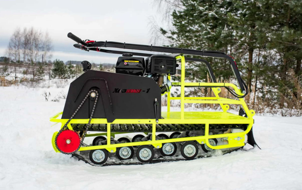 Мотобуксировщик Бурлак ХОЗЯИН-1 (капот металл) в Первоуральске