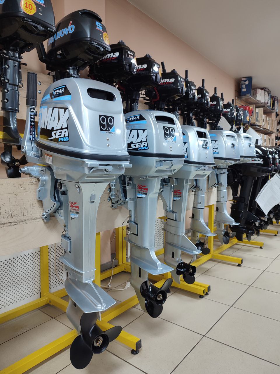 Лодочный мотор PROMAX SP5FHS (внешний бак 12 л) в Первоуральске