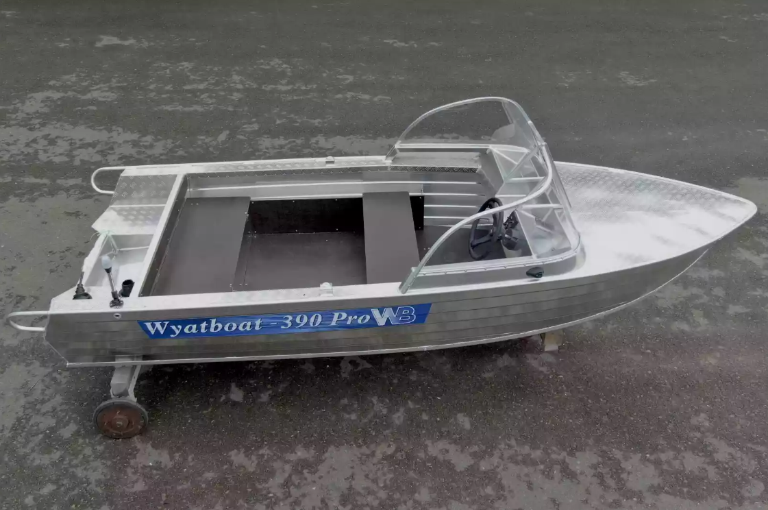 Алюминиевая лодка Wyatboat-390 Pro в Первоуральске