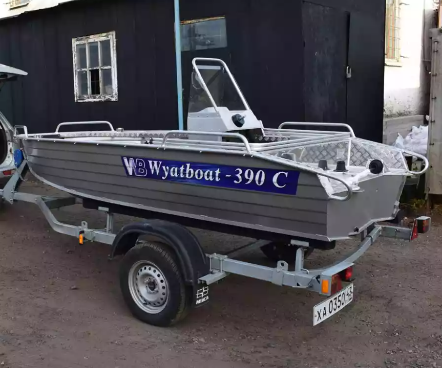 Алюминиевая лодка Wyatboat-390 C в Первоуральске