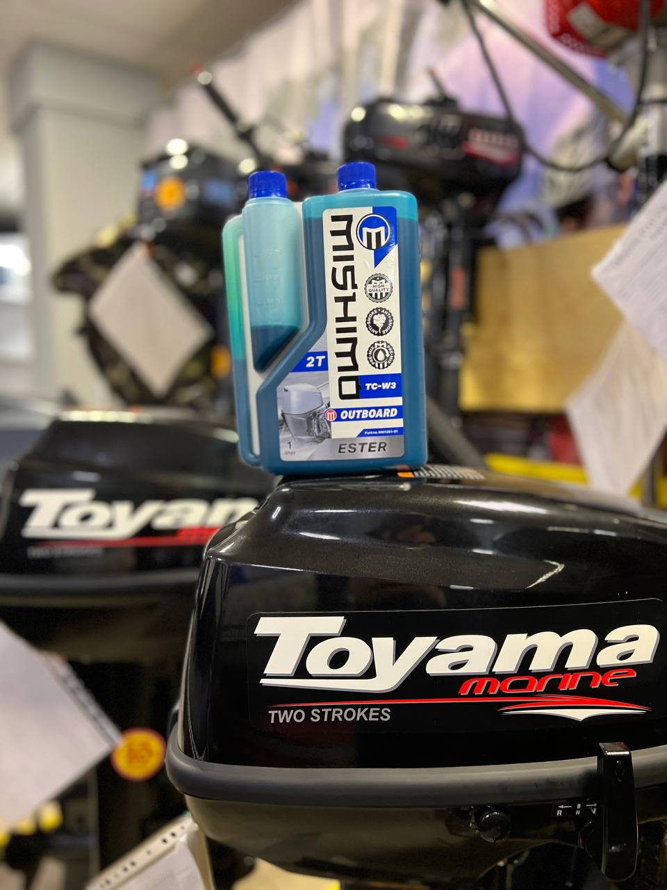 Масло MISHIMO 2T OUTBOARD (ESTER) полусинтетика 1 л в Первоуральске