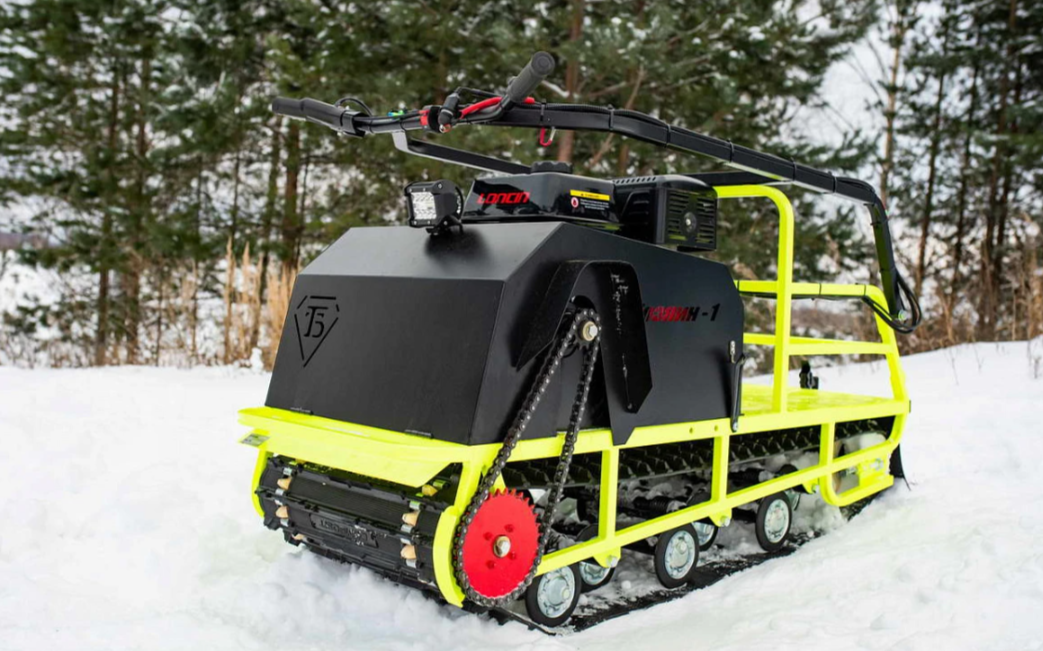 Мотобуксировщик Бурлак ХОЗЯИН-1 (капот металл) в Первоуральске