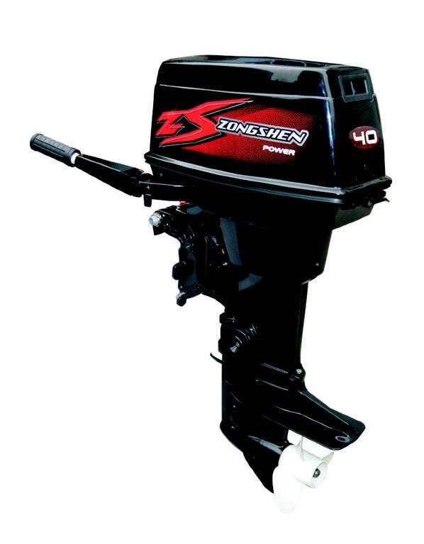 Лодочный мотор Zongshen T40 (+руль+пульт) в Первоуральске