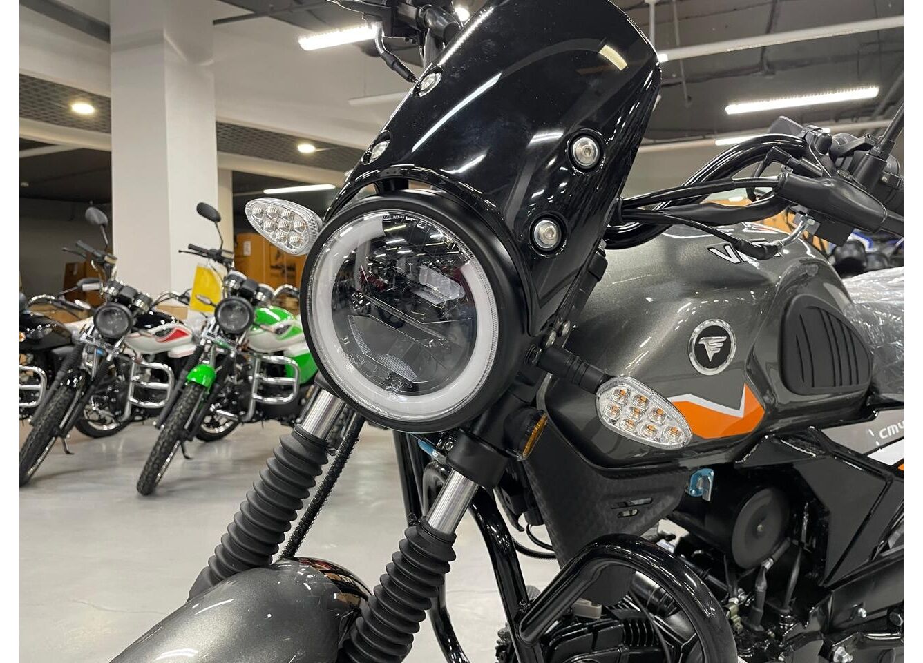 Мопед VMC NOVA 49сс (125сс) Led Full, дисковый тормоз, RKB RATO с баланс. валом, сигнализация в Первоуральске