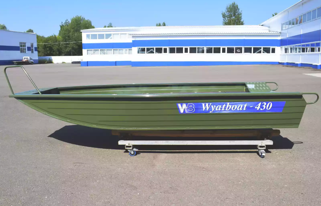 Алюминиевая лодка  Wyatboat-430 Master Fish в Первоуральске