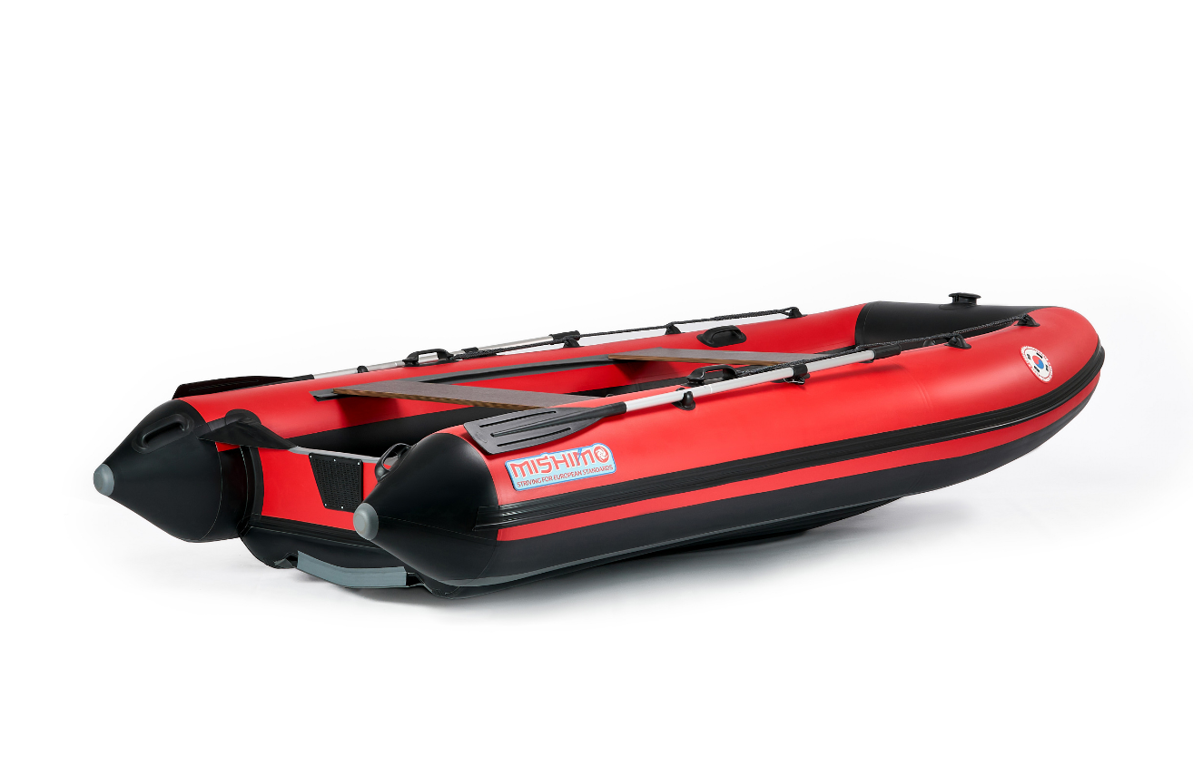 КОМПЛЕКТ ЛОДКА MISHIMO RAPID 380 PRO+ ЛОДОЧНЫЙ МОТОР MARLIN MP 9.9 (20) AMHS PROLINE FORCE в Первоуральске