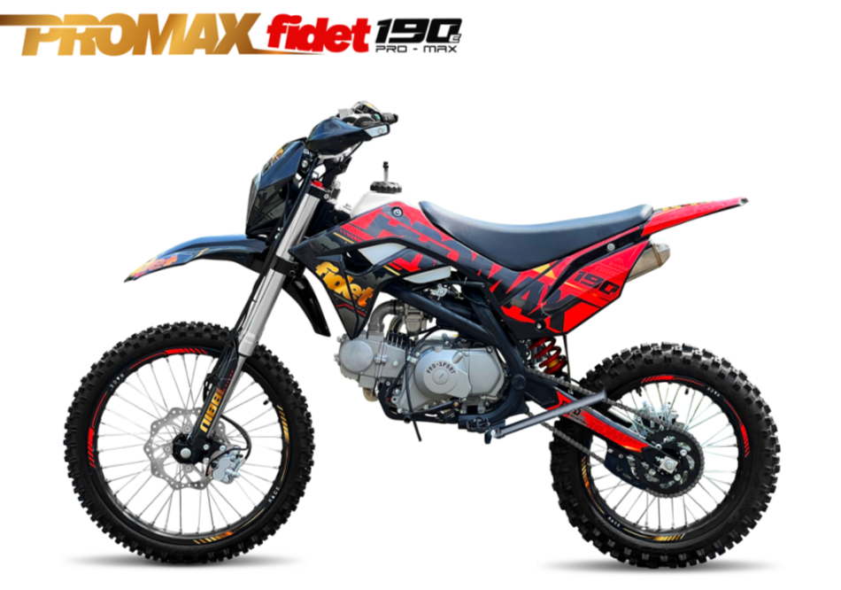 Мотоцикл (питбайк) PROMAX FIDET (ФАЙДЕТ) 190E MAX PRO LUX 19/16 в Первоуральске
