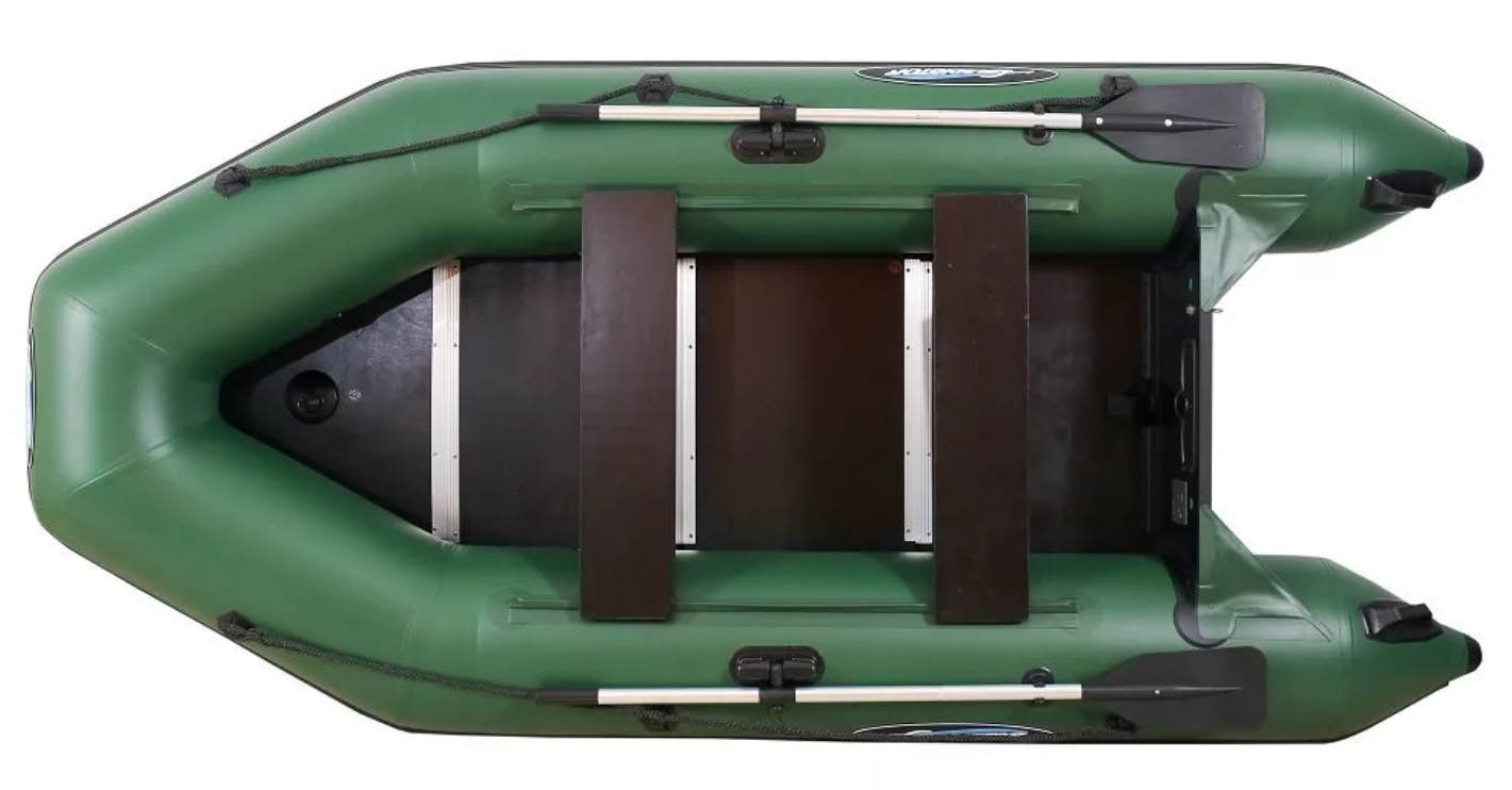 МОТОРНО-ГРЕБНАЯ ЛОДКА ПВХ GLADIATOR A 280 ТК С ФАНЕРНЫМ ДНОМ в Первоуральске