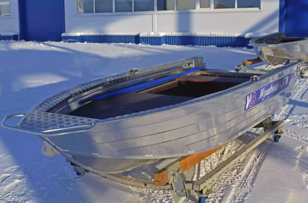 Алюминиевая лодка Wyatboat-370 Р FISH в Первоуральске