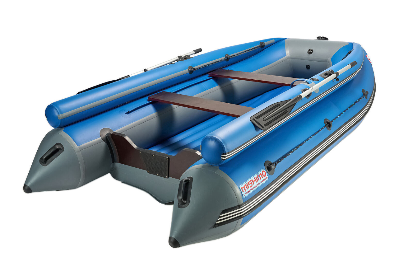 КОМПЛЕКТ ЛОДКА MISHIMO FAMILY LITE 370 + МОТОР MARLIN MP 9.9 AMHS PROLINE FORCE в Первоуральске