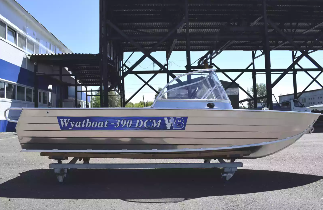 Алюминиевая лодка Wyatboat-390 DCM в Первоуральске