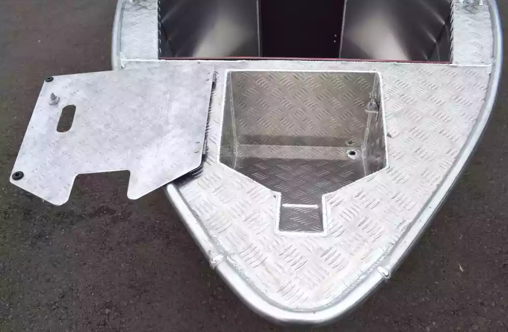 Алюминиевая лодка Wyatboat-390 DCM Увеличенный борт в Первоуральске