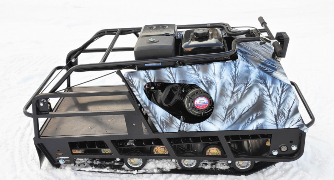 Мотобуксировщик Irondog (Железная собака) M500 20  Камуфляж Охотник в Первоуральске