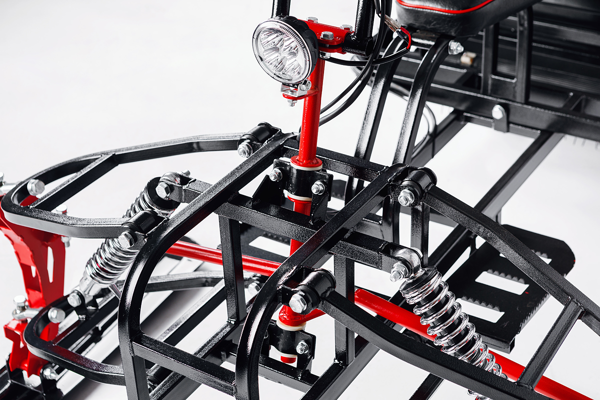 Лыжный модуль IKUDZO с подогревом ручек металлические лыжи в Первоуральске