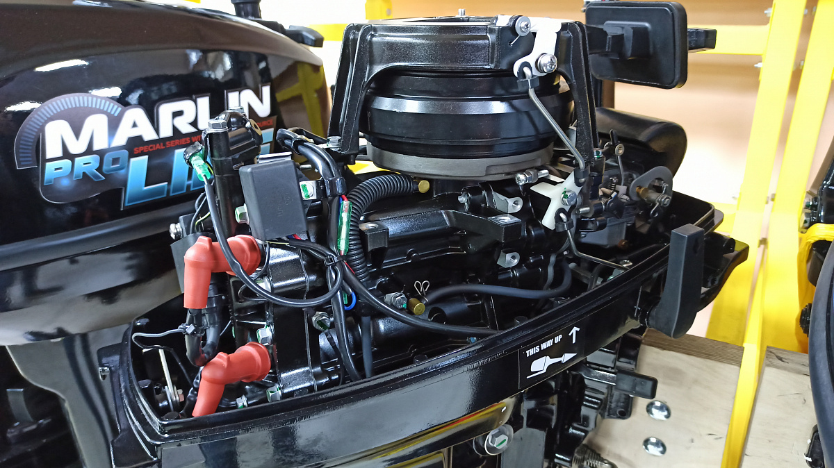 КОМПЛЕКТ Лодка MISHIMO PRO 350 + ЛОДОЧНЫЙ МОТОР MARLIN MP 9.9 (20) AMHS PRO в Первоуральске