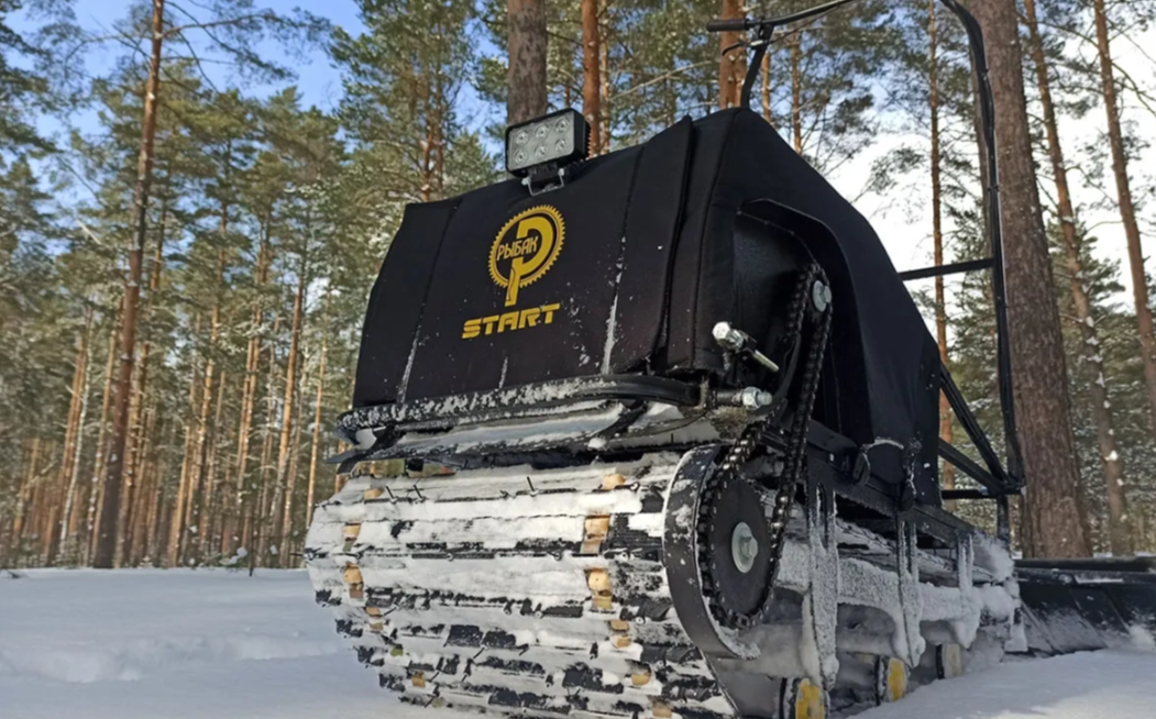 Мотобуксировщик РЫБАК СТАРТ Lifan 15 л.с (тканный капот) в Первоуральске