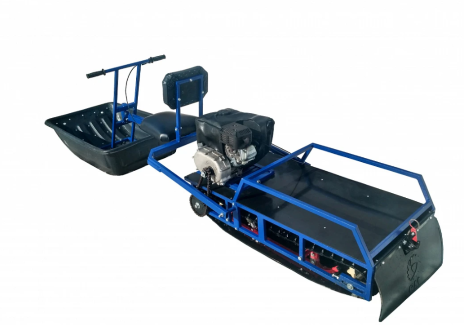 Мотобуксировщик толкач Альбатрос-XL8 с модулем. С фарой, тележки в Первоуральске