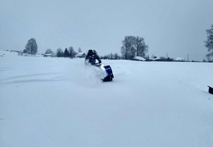 Мотобуксировщик Альбатрос-XLV 9 мини, тележки, 1250 мм в Первоуральске