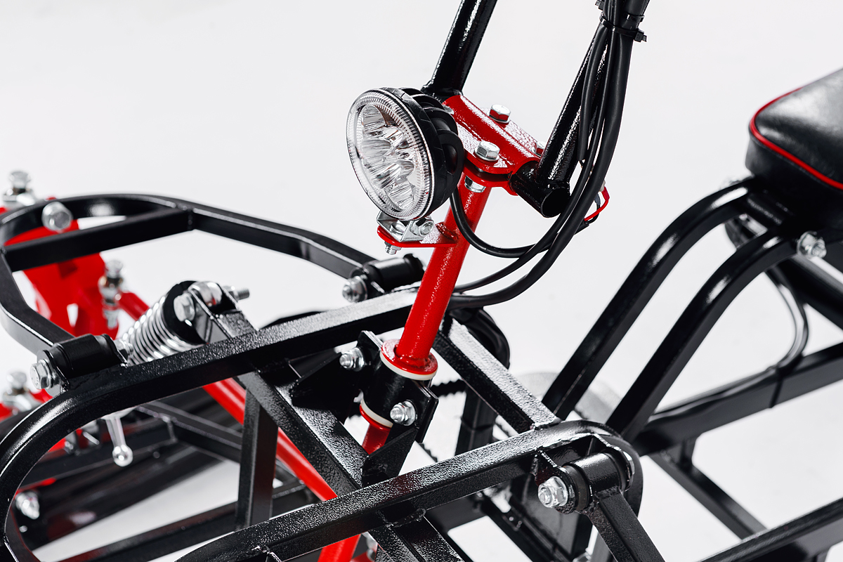 Лыжный модуль IKUDZO с подогревом ручек металлические лыжи в Первоуральске