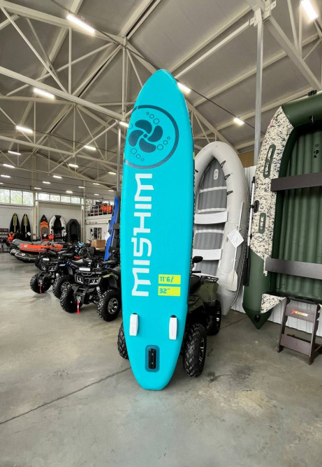 SUP (САП) Доска MISHIMO PRO-MAX Light Teal 11’ (335см) в Первоуральске