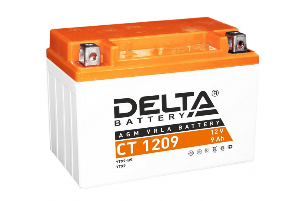 Аккумулятор Delta CT 1209 (12V / 9Ah) в Первоуральске