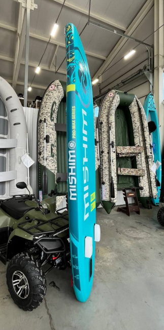 SUP (САП) Доска MISHIMO PRO-MAX Light Teal 11’ (335см) в Первоуральске