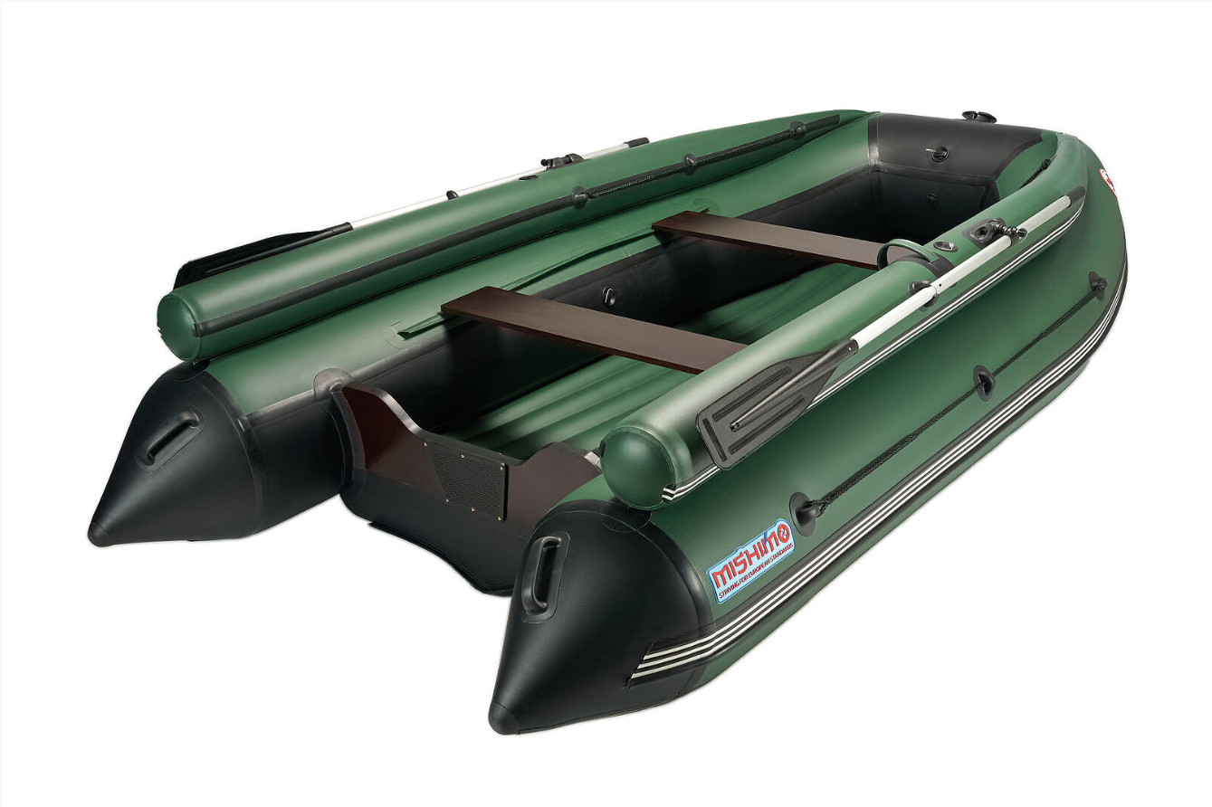 КОМПЛЕКТ ЛОДКА MISHIMO FAMILY LITE 370 + МОТОР MARLIN MP 9.9 AMHS PROLINE FORCE в Первоуральске