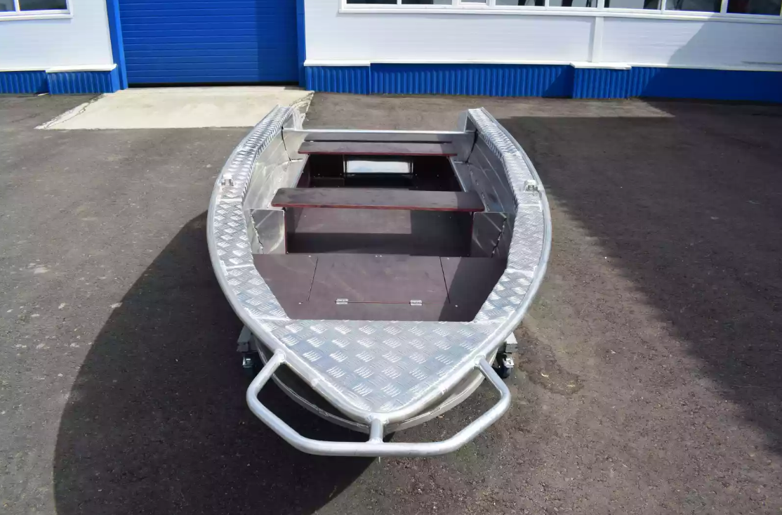 Алюминиевая лодка Wyatboat-390Р Увеличенный борт в Первоуральске