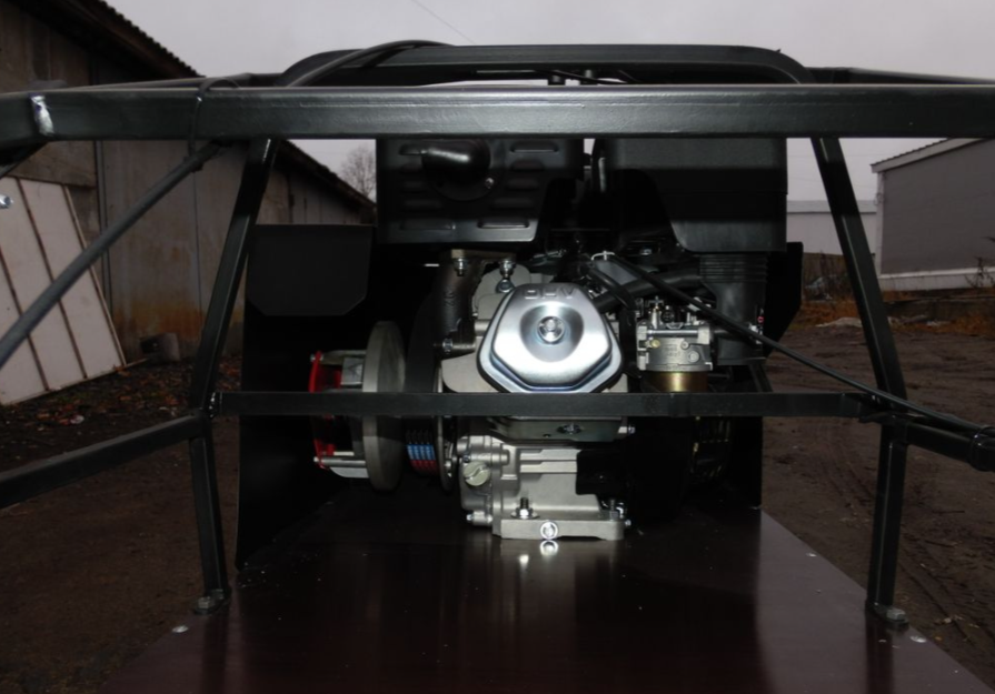 Мотобуксировщик AhtaR Зима 9 л/с с вариатором в Первоуральске