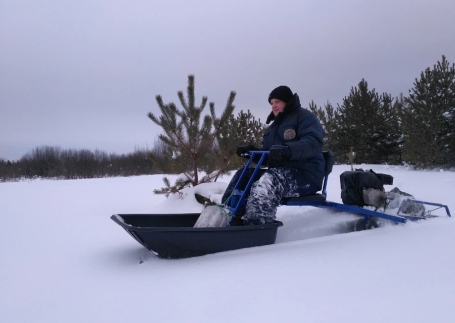 Мотобуксировщик толкач Альбатрос-XL8 с модулем. С фарой, тележки в Первоуральске
