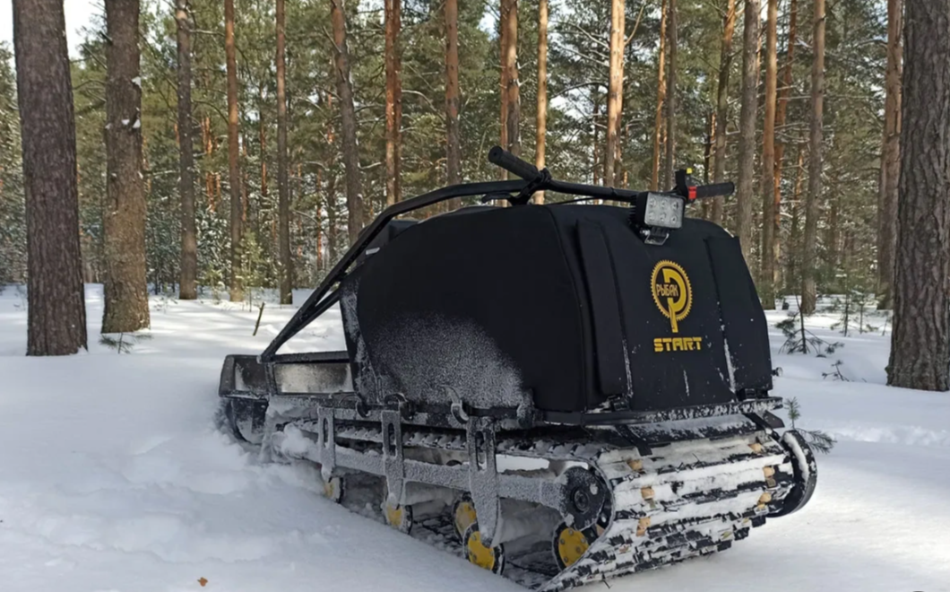 Мотобуксировщик РЫБАК СТАРТ Lifan 15 л.с (тканный капот) в Первоуральске