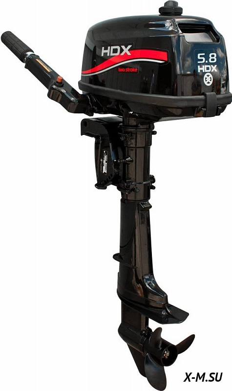 Лодочный мотор 2-х тактный HDX R series T 5,8 BMS в Первоуральске