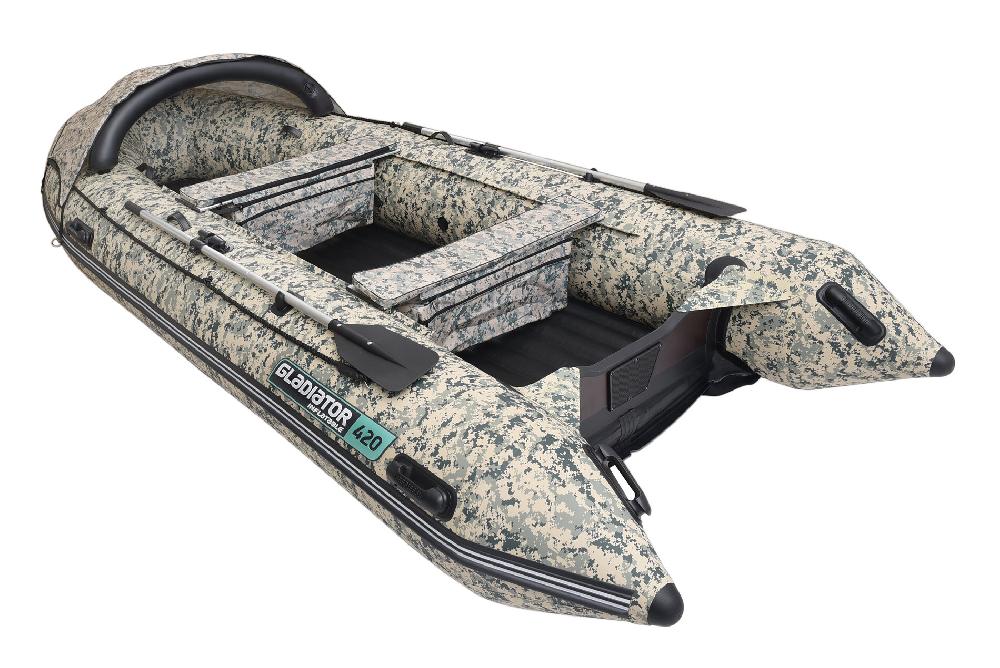 НАДУВНАЯ ЛОДКА GLADIATOR E450PRO в Первоуральске