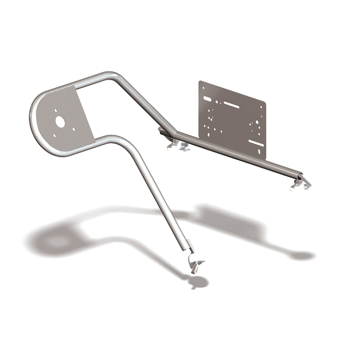 Стойка рулевая с креплением на баллон надувной лодки 25мм в Первоуральске