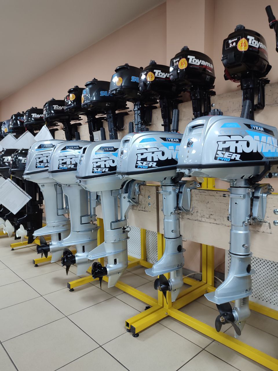 Лодочный мотор PROMAX SP5FHS (внешний бак 12 л) в Первоуральске