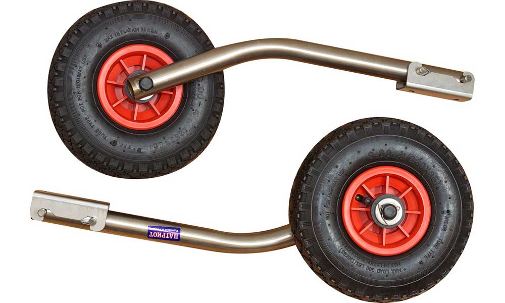 Транцевые колеса модульные удлиненные из нержавеющей стали в Первоуральске