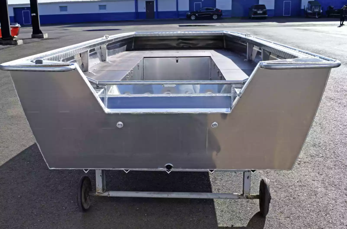 Алюминиевая лодка Wyatboat-490 Jonboat в Первоуральске